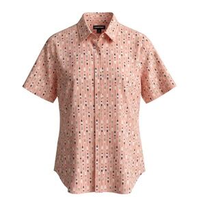 Land’s End shirt, size 12, no iron supima cotton, cute paddle print, no stains